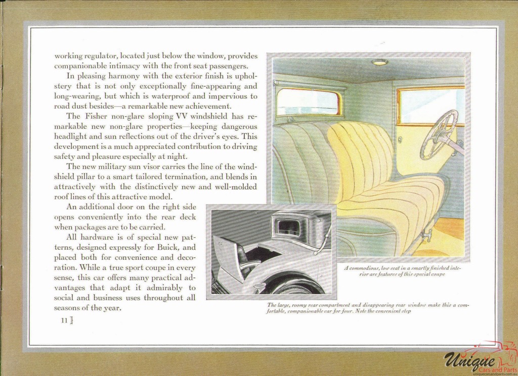 1930 Buick Prestige Brochure Page 10